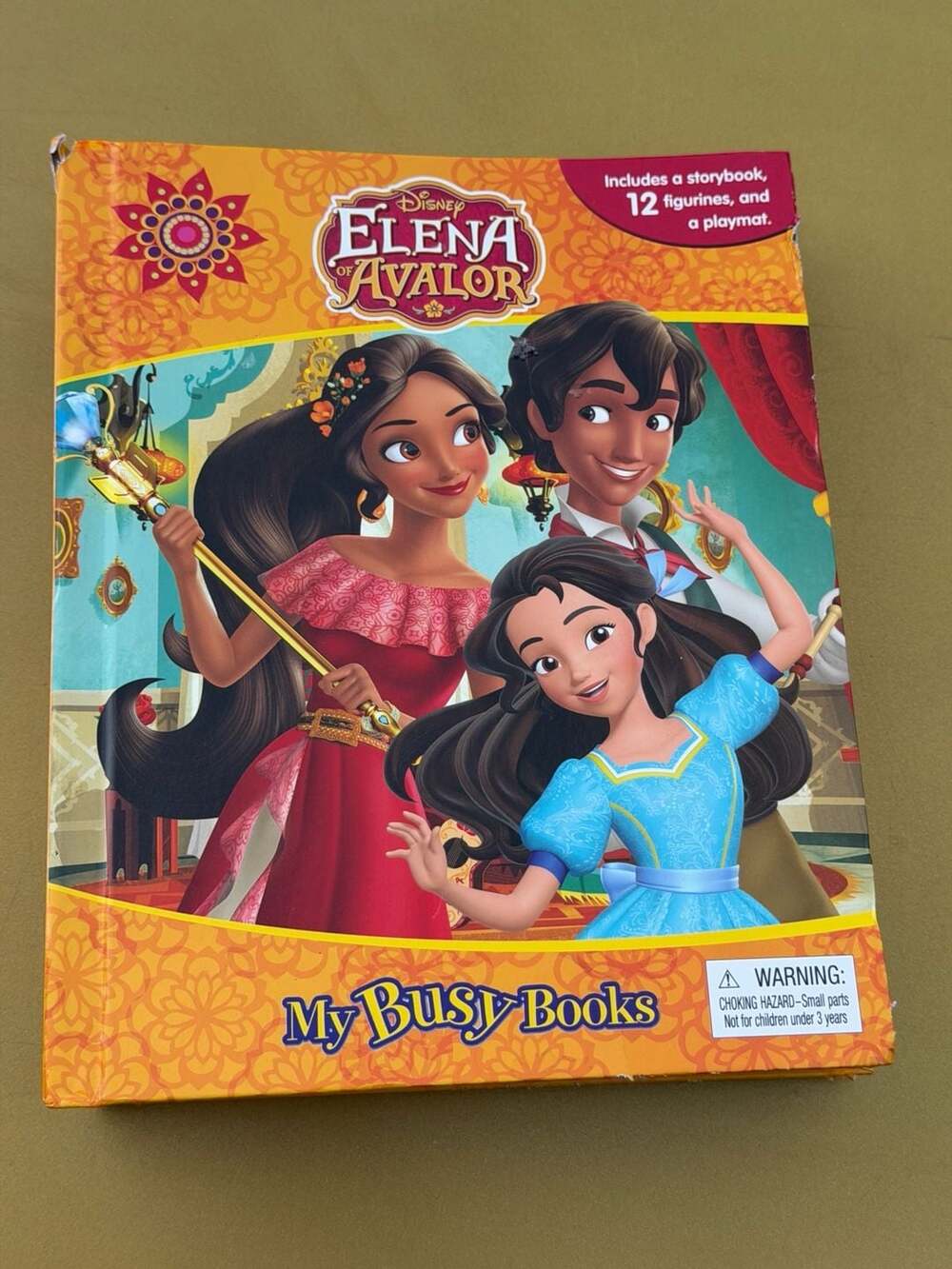 2017 Disney Elena of Avalor: My Busy Books HTF.  Out of print.